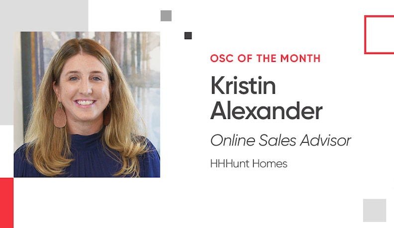 Kristin Alexander online sales advisor with HHHunt Homes Kristin Alexander with HHHunt Homes