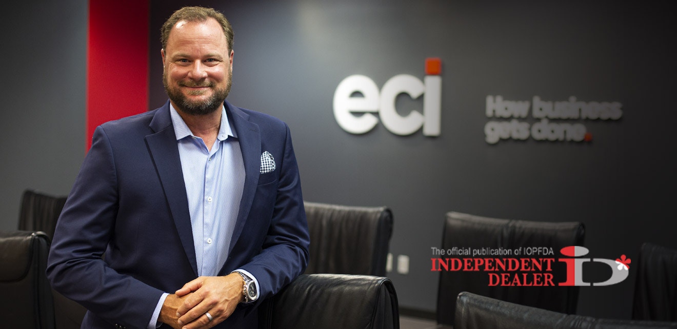 ERP solutions for independent dealers Successful independent dealer smiling.