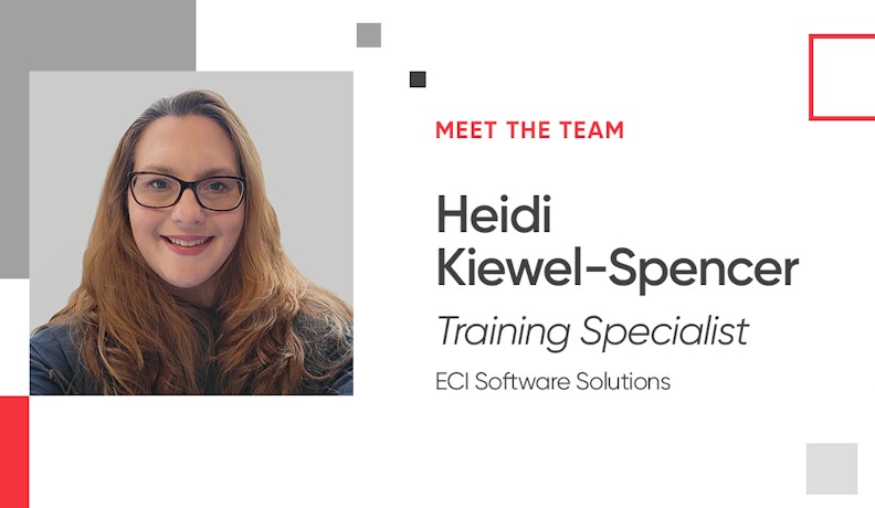 Meet Heidi Kiewel-Spencer, ECI's Training Specialist Meet Heidi Kiewel-Spencer, ECI's Training Specialist