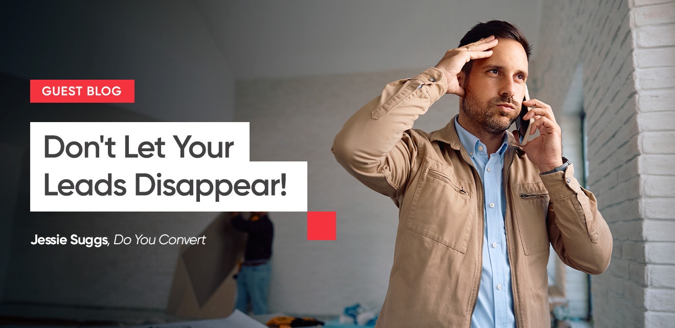 Lead Ghosting Prevention Strategies Frustrated man on a phone call