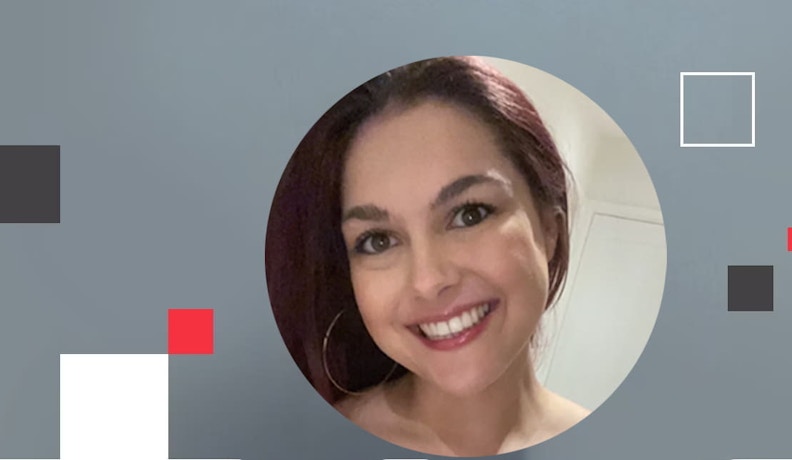 Lauren Harrison at a construction networking event Lauren Harrison, Customer Relationship Manager