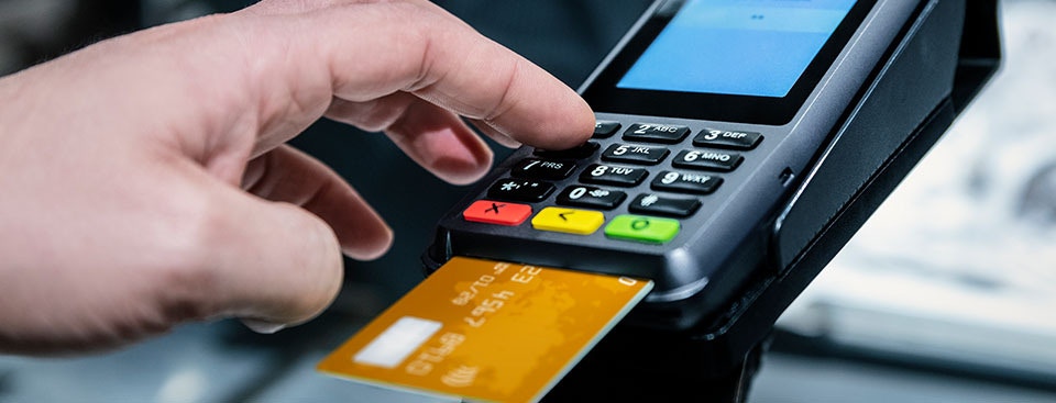 Point of Sale credit card transaction