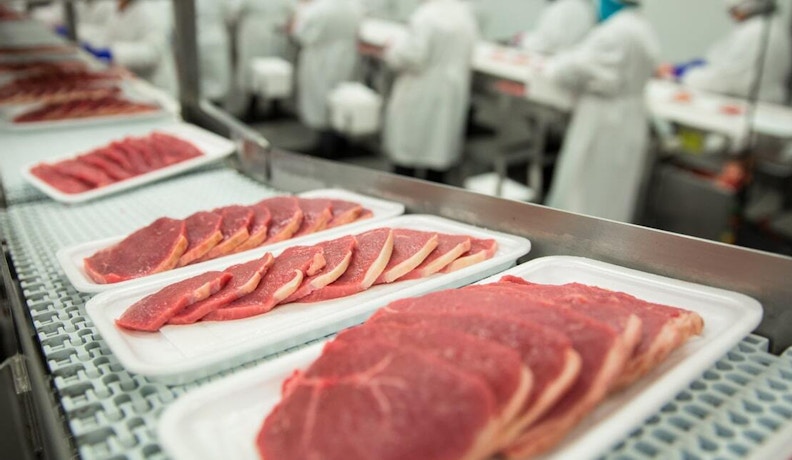 Meat Processing Software Pork Chop meat processing manufacturing line