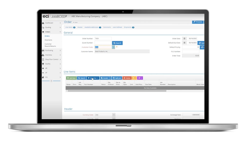 Job BOSS2 Website Sub Feature Orders And Shipping 2023 Feature Image JobBOSS² software to manage orders and shipping