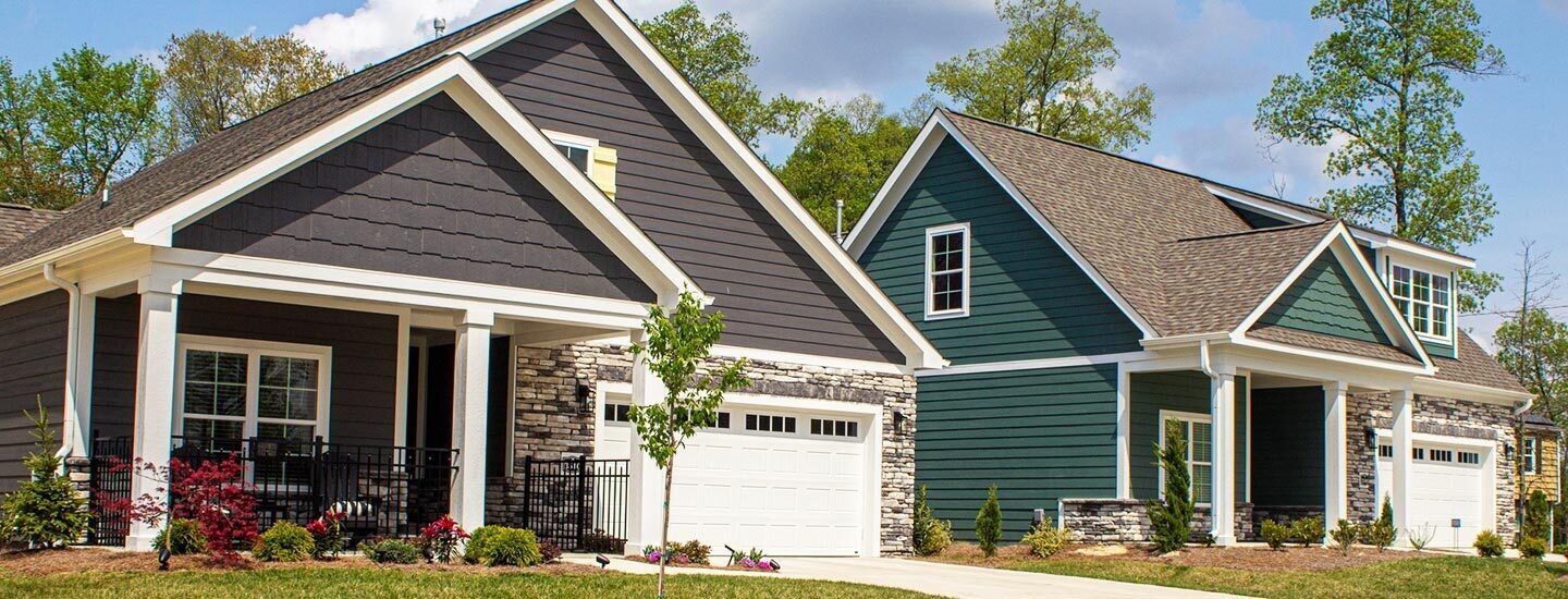 Nova Triad Homes Uses ECI Solutions to Scale their Business A row of elegant, newly constructed Nova Triad homes thanks to ECi's MarkSystems ERP, LotVue for lot and community visualization, and Lasso CRM.