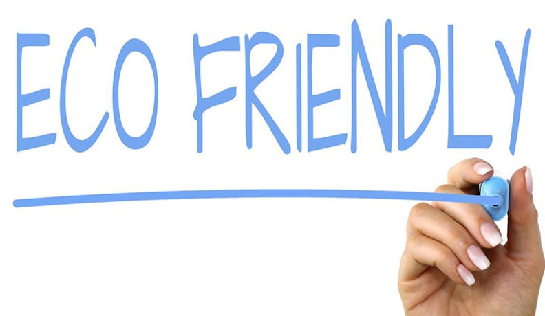 Eco friendly 830 eco friendly written on board