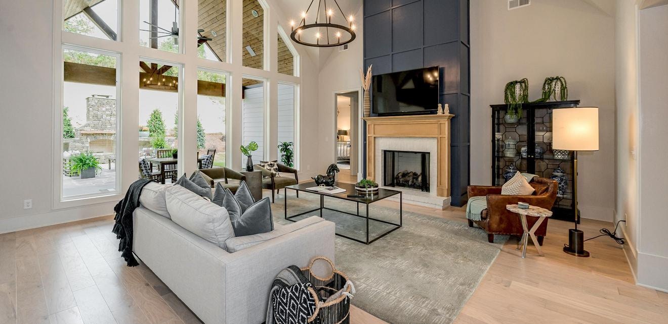 Elegant living room designed using Insearch