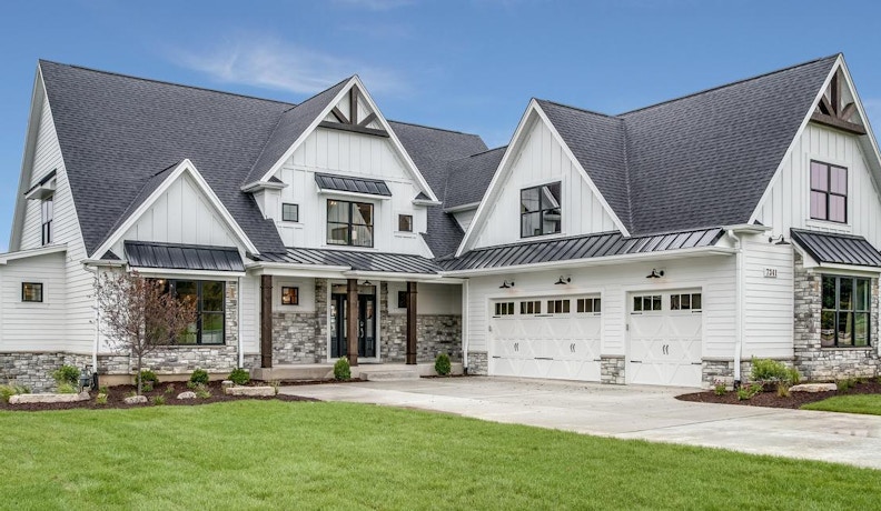 BuildTools Construction Scheduling Software Beautiful design and detail on new custom home