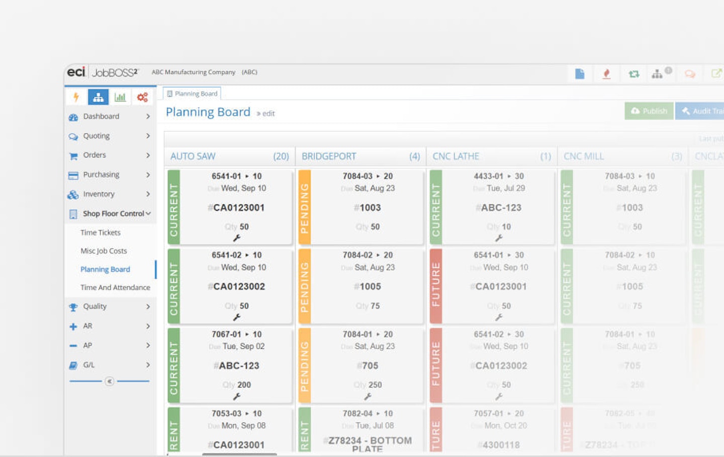 Optimize orders & scheduling Optimize orders & scheduling